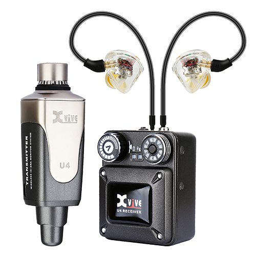 U4 In-Ear Monitor Wireless System - Xvive Audio